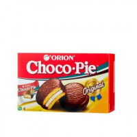 Slatki kolač sa kakao prelivom (ORION Choco-Pie Original 4) 120g