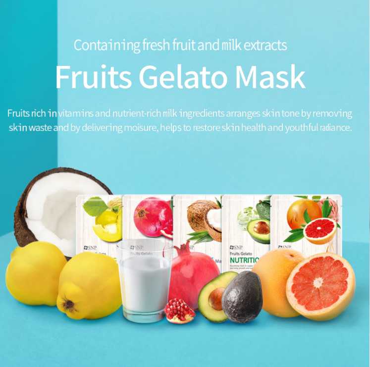 hranljiva maska za lice