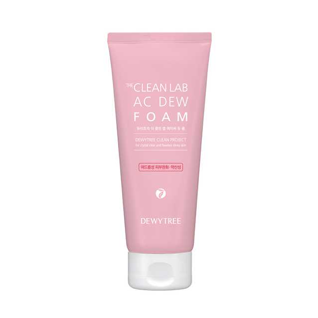 Pena za čišćenje lica za problematičnu kožu, osetljivu kožu, i masni tip kože, blago penušava (DEWYTREE  Clean Lab Ac Dew Foam with calamine),150ML.